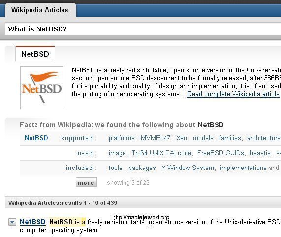 powerset5 powerset5 Google killer? Chyba jeszcze nie.