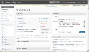 Unsure WP what version it is ;)