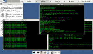 XFCE4 1024x600 NetBSD/Aspire One