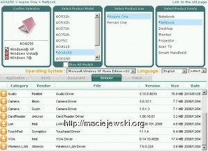 aspire1 300x218 Acer Aspire One i szyfrowanie AES w WPA2